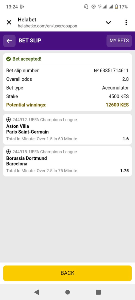 benard_masha's tweet photo. HELA BET 🥰🥰

Total In Minutes 💥🤑✅

Sure 2+ Odds 🤑

Use code::: H4FM6

Create Account 👉https://t.co/NbbbPR0lDB

Use Promocode:: SHABZY18 https://t.co/5nqW2WURGa