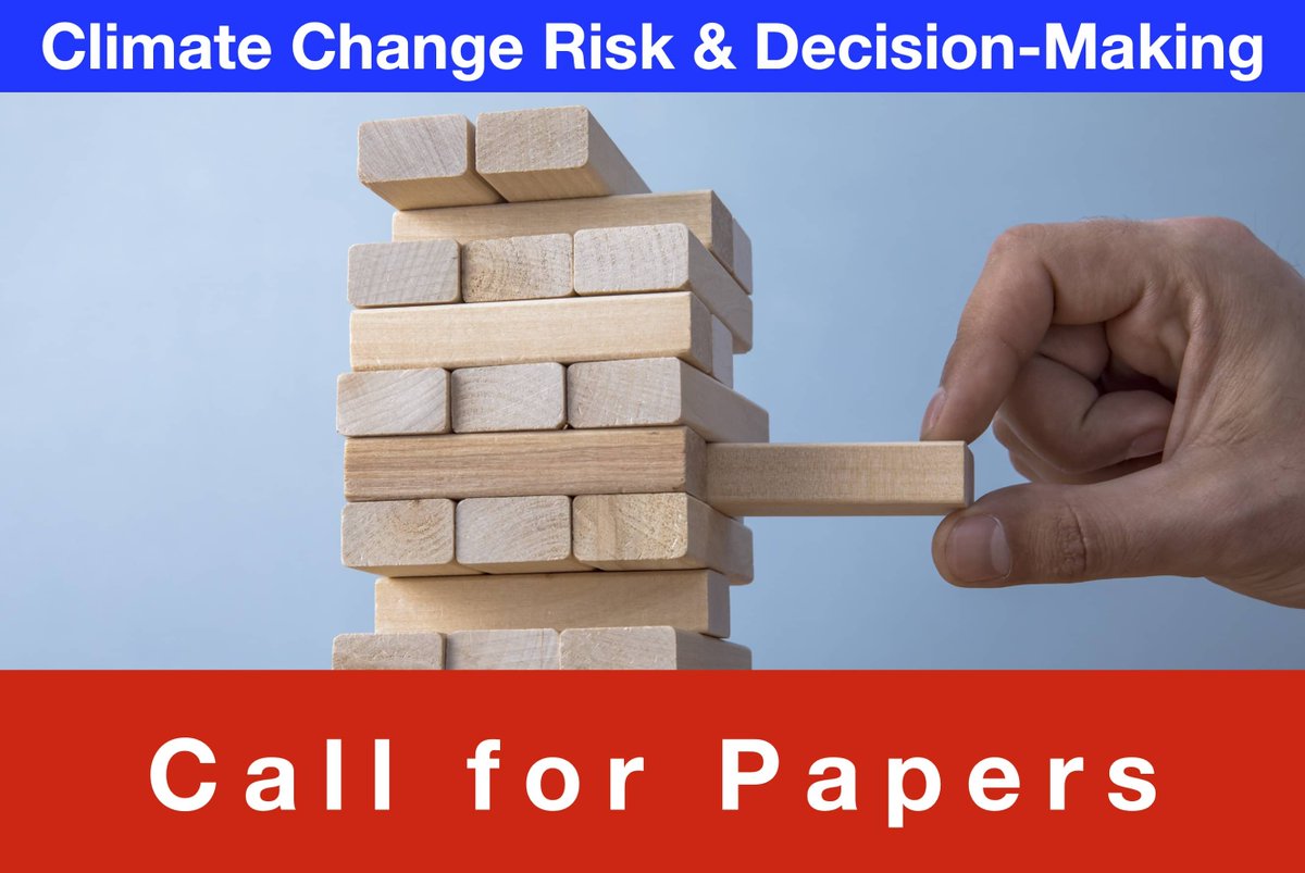Richard Lorch (@lorchbri) on Twitter photo New CFP:
"Climate Change Risk and Decision-Making"
Special issue of <a href="/BuildingsCities/">B&C Editors</a>
How should we respond to the increasing risks resulting from climate change? Who owns those risks & responsibilities?
Abstracts due: 9 June 2025
Full details:
buildingsandcities.org/calls-for-pape… New CFP:
"Climate Change Risk and Decision-Making"
Special issue of <a href="/BuildingsCities/">B&C Editors</a>
How should we respond to the increasing risks resulting from climate change? Who owns those risks & responsibilities?
Abstracts due: 9 June 2025
Full details:
buildingsandcities.org/calls-for-pape…