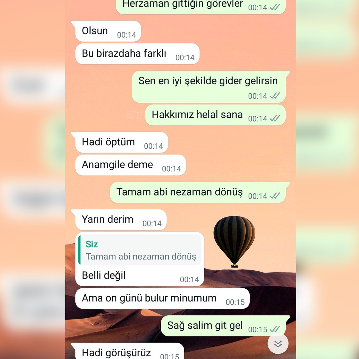 bpthaber's tweet photo. 3 yıl önce şehit olan Bordo Bereli Nurettin Tokyürek'in mesajları.

— "Baba göreve çıkıyorum. Şehit olursam bizim köye defnedin. Gözde'ye iyi bakın, o benim emanetim."
— "Abi böyle deme, her zaman gittiğin görevler."
— "Olsun, bu biraz farklı." https://t.co/r0Oa15DxMl