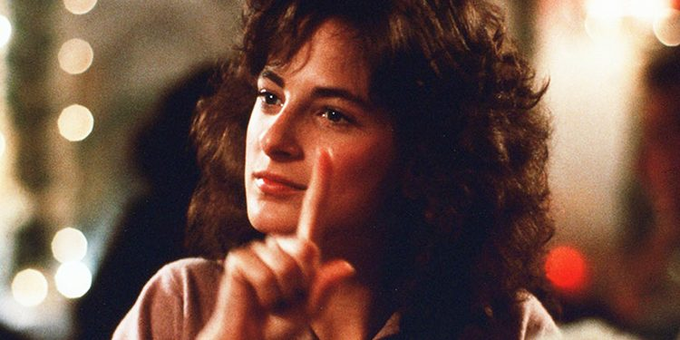 Gibboanxious's tweet photo. The Top 10 Sign Language Movies:
 
10. Children of a Lesser God
9. The Sound of Metal
8. War for the Planet of the Apes
7. Baby Driver
6. In the Company of Men
5. Dawn of the Planet of the Apes
4. The Shape of Water
3. Jerry Maguire
2. A Quiet Place
1. There Will Be Blood
#ASLDay https://t.co/raBrSFmset