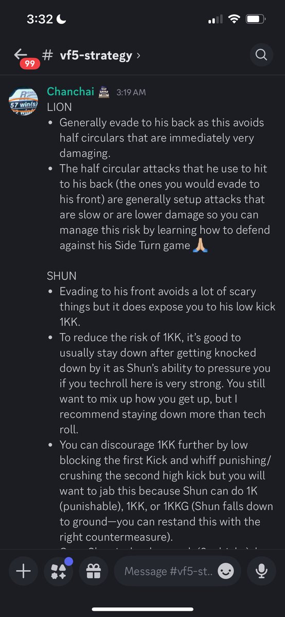 Chanchai_VF's tweet image. A fun SIDESTEP DIRECTION MINI-GUIDE for #VF5REVO that I wrote on the fly in the @vfdiscord 🙏🏼💕

This introduces developing players to the power of evading in the correct direction, why, and the idea of influencing the fight with it instead of being manipulated by your comfort 🙏🏼