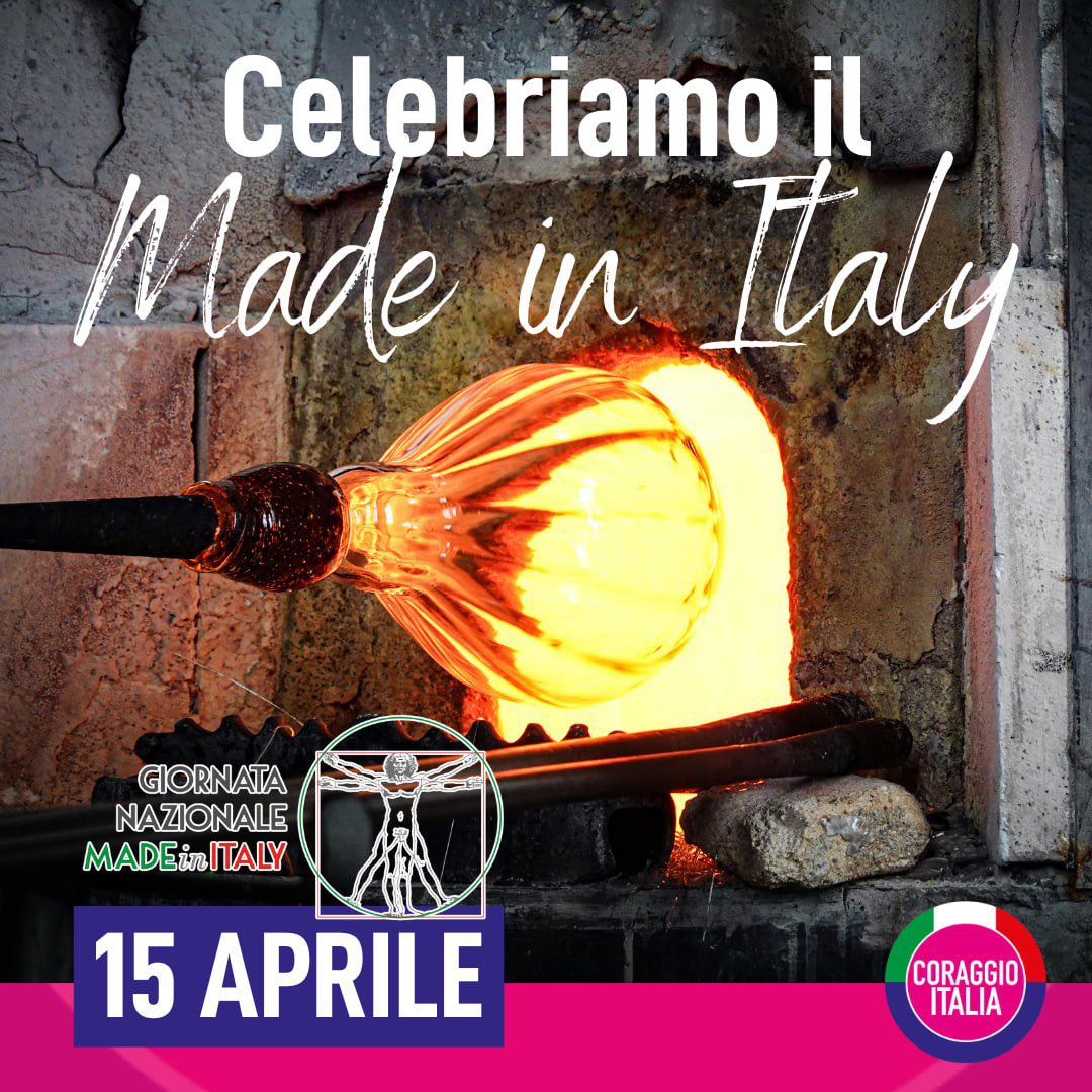 #GiornataMadeinItaly2025 🇮🇹 Oggi celebriamo la creatività, la capacità, il "saper fare" Italiano, simbolo di eccellenza, riconosciuto da tutti come sinonimo di qualità.

Grazie a tutte le donne e gli uomini che con il loro lavoro quotidiano dimostrano quanto il nostro Paese sia
