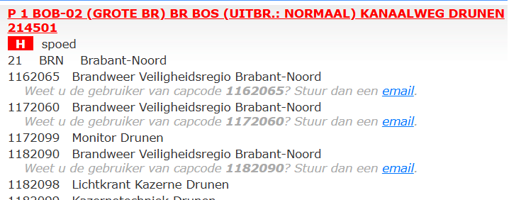 Grote brand aan de Kanaalweg in Drunen