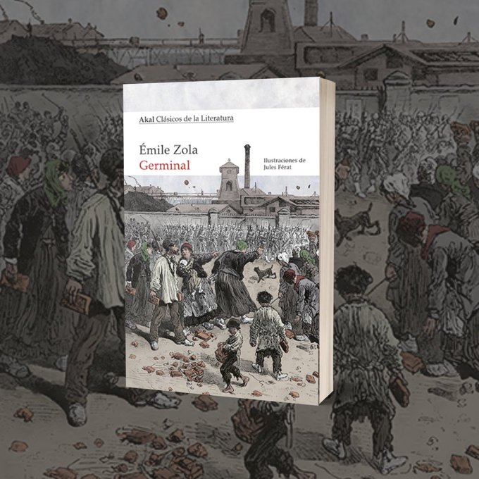 🔻 1 de Mayo 🔻 Día del Trabajador 🔻

📚Germinal no es del siglo XIX.
Es del siglo de las huelgas, de la pobreza y del odio que nace de la injusticia.
Es de ahora.

➡️​ todostuslibros.com/libros/germina…