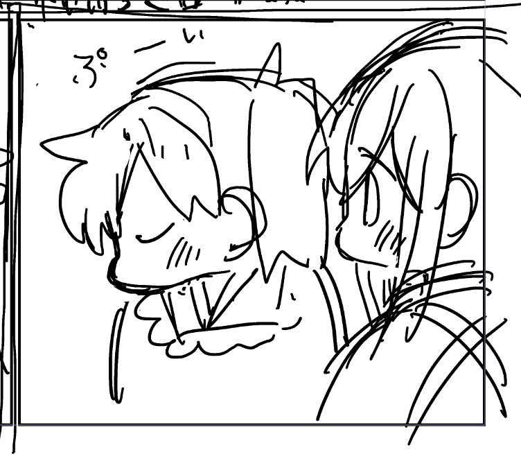 なんかかわいい下書き 