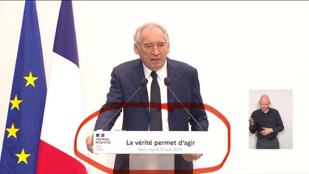 Après avoir enfumé comme jamais les français en les dépouillant littéralement de crise en crise….

Le gouvernement ose sans honte "la vérité permet d’agir" comme intitulé de  sa conférence de presse sur la dette !! 

Les cons ça ose tout, c’est à cela qu’on les reconnaît……