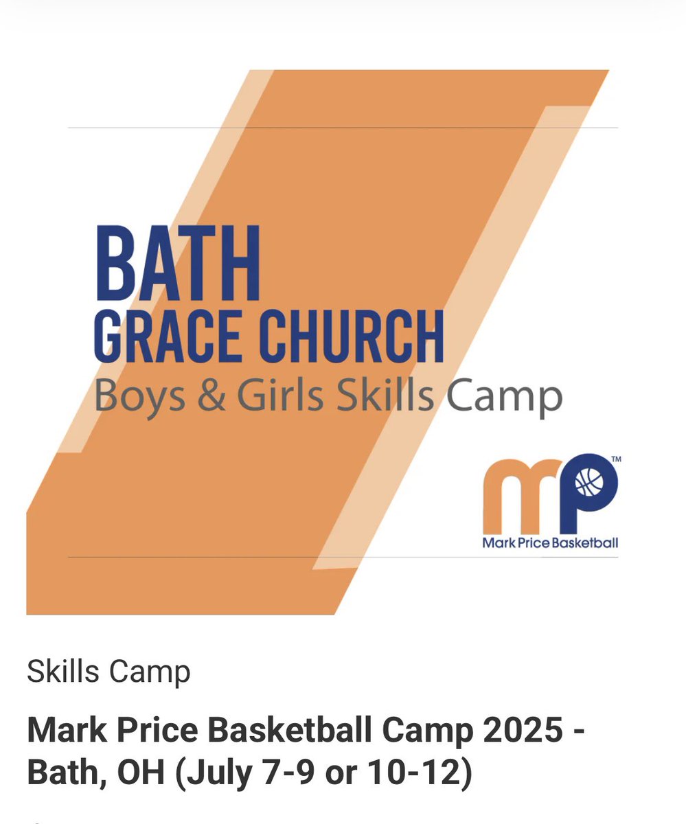 We are excited for our second season with <a href="/GraceChurchBath/">Grace Church Bath</a>  !  markpricecamps.com/collections/3-…