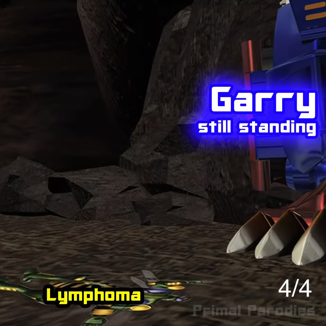 Canned-ice Ⓥ (@candicesantora) on Twitter photo This week is the 9th round of chemotherapy for Garry, our fearless leader. 🥹 Three more to go after this one. He’s crushing it, he’s got this! 💪🙌
#garrychalk #cancersucks #optimusprimal #beastwars #transformers #lymphoma #chemo #bigbot #waspinator This week is the 9th round of chemotherapy for Garry, our fearless leader. 🥹 Three more to go after this one. He’s crushing it, he’s got this! 💪🙌
#garrychalk #cancersucks #optimusprimal #beastwars #transformers #lymphoma #chemo #bigbot #waspinator