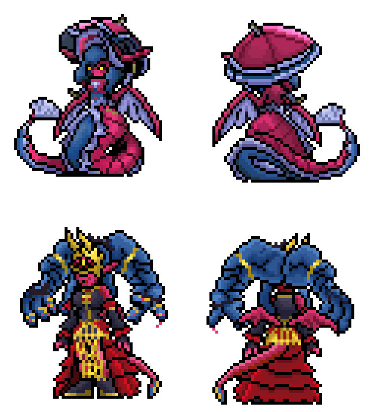 otro_jorch's tweet photo. Lamiamon & Medusamon
#Lamiamon #Medusamon #VITALBRACELET #pixelart #DigimonStoryOlymposXII #fanart #デジモン #fangame #Digimon https://t.co/J2XbpKcaxt