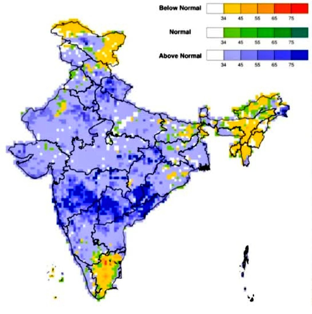 Hosalikar_KS's tweet image. #SWMonsoon forecast by IMD for all India:
✔️Most parts of the country it could be #ABOVE_NORMAL,except parts of NE Region,Tamilnadu,Ladakh. 
✔️105 % of the country's LPA.
✔️ENSO neutral in Pacific Oceans
✔️Indian Ocean Dipole neutral
✔️Parts of Maharashtra &amp;amp; arond looks favorable