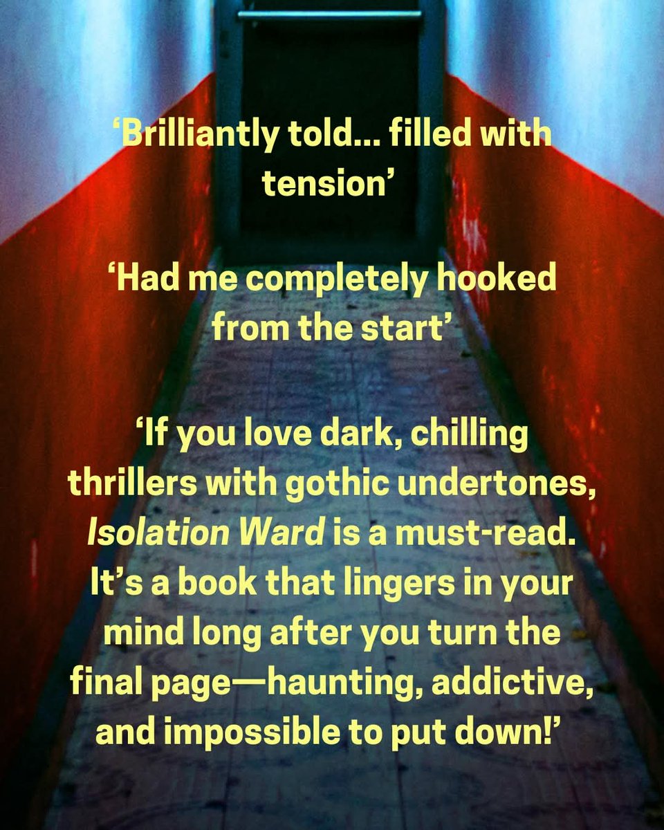MartineBailey's tweet image. Thrilled that #IsolationWard has settled at an average 4 🌟 on #NetGalley as publication day looms on Thursday. Huge thanks  to all you #bookbloggers and reviewers out there 🙏