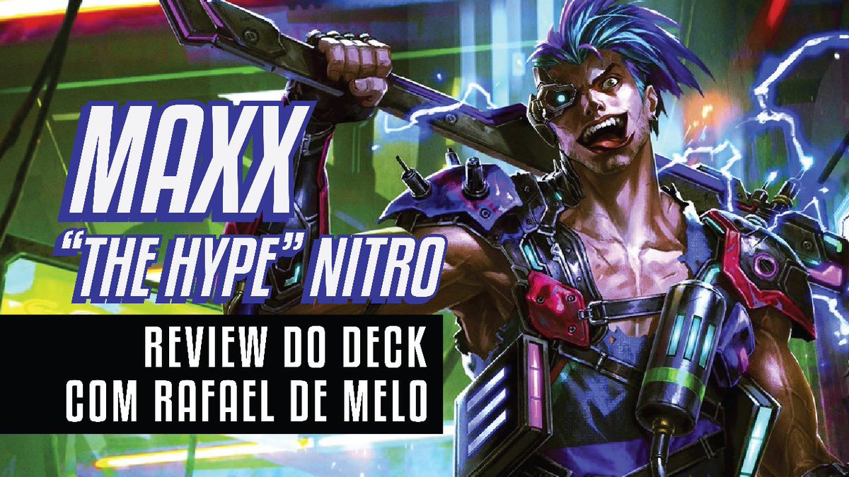 Last Friday Night (not the music) I made a live talking EVERYTHING about Maxx: the Armory Deck and what to expect for the future.

In Portuguese, with automatic captions 

youtube.com/watch?v=Disokv…