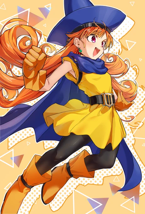ドラクエのアリーナ姫描きました!ご依頼ありがとうございました #DQ4 