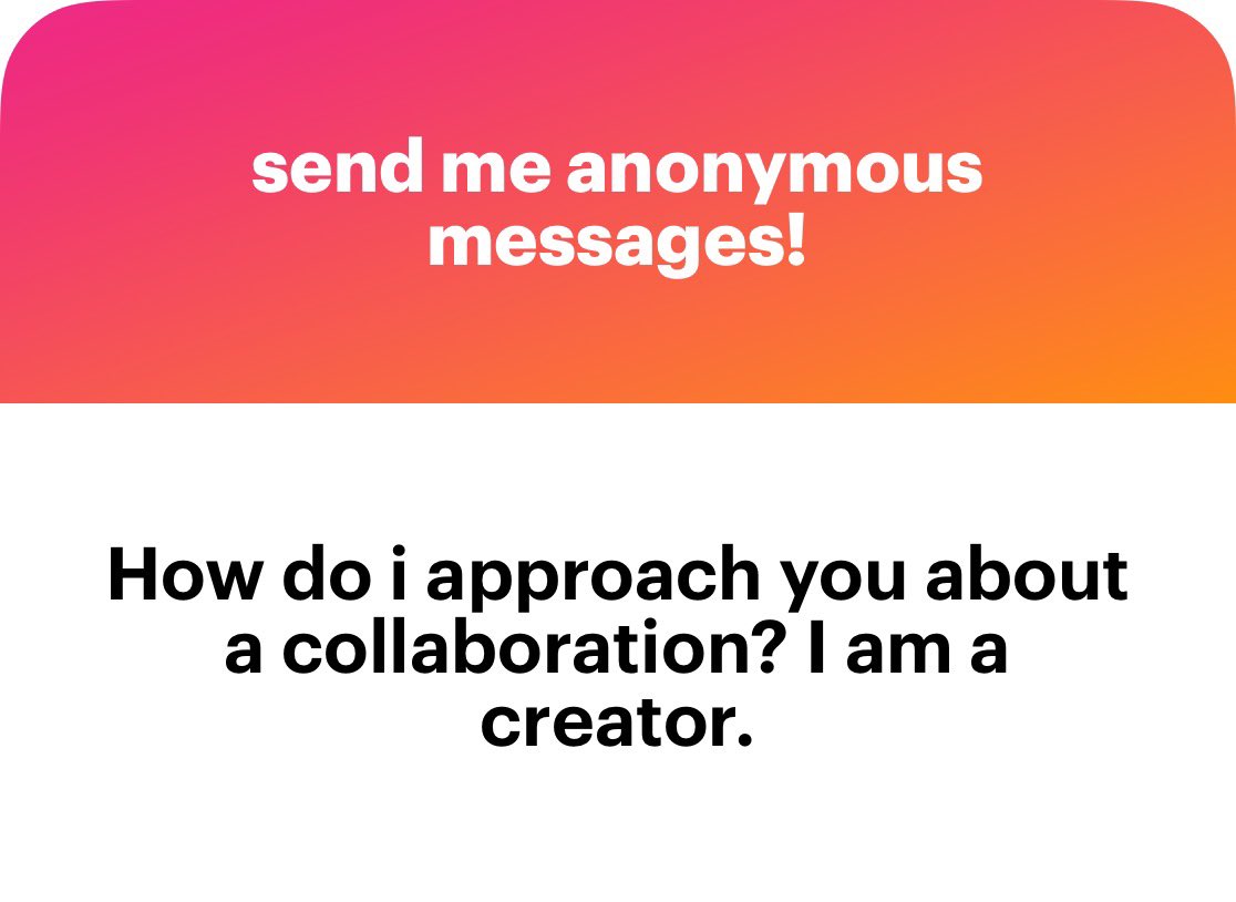 - message me on a social platform, NOT on OF/Fansly
- introduce yourself &amp; your style of content
- provide links to your paid pages + social media
- describe any ideas you have 

i feel this is the bare minimum when expressing interest with collabs 🖤