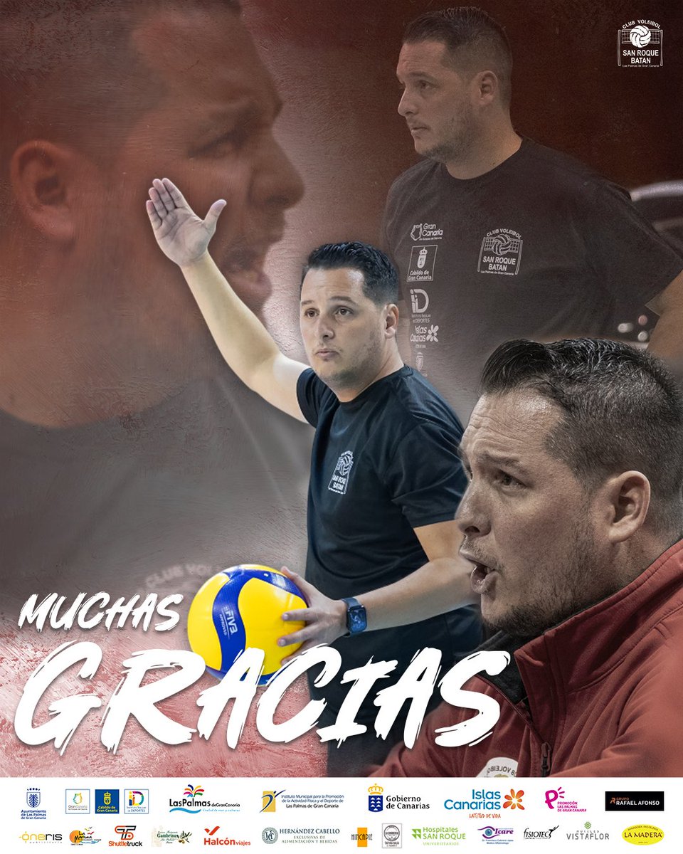 ℹ️ Hoy nos toca despedir a uno de los nuestros, Alberto Rodríguez que llegó al club hace dos temporadas como entrenador del equipo de Superliga 1 dejará el cargo por motivos personales tras dos años de mucho trabajo en el que se cumplió el objetivo principal 🙌.