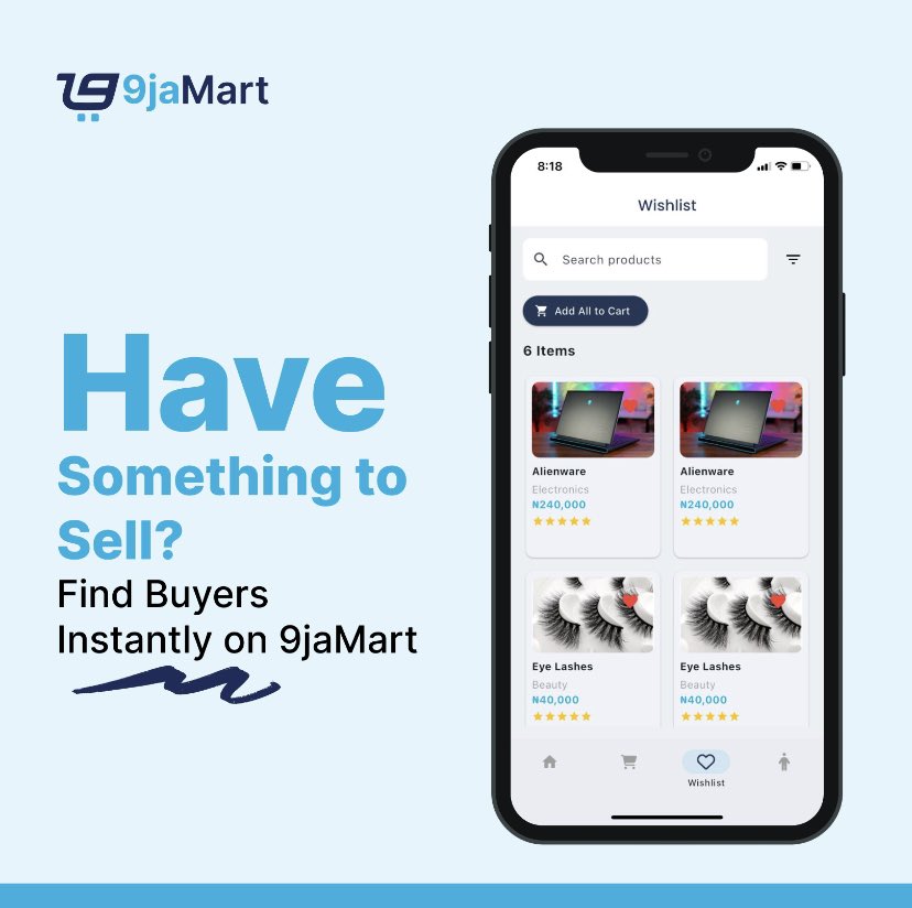 9ja_Mart's tweet photo. We did not merely build another marketplace.

We have built a space where you matter — where your time, effort, and hustle don’t go unnoticed.

9jaMart is coming. Join the waitlist now!

https://t.co/XUfOLANTJm https://t.co/6mz8TFOo1C