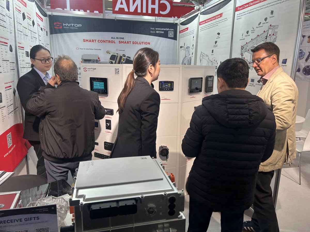 SmartControl_SH's tweet image. Bauma Munich comes an end, Let's review the wonderful moments of SMART CONTROL together!
#bauma #bauma2025 #baumaGermany #baumaMunich
#HYTOP #SmartControl