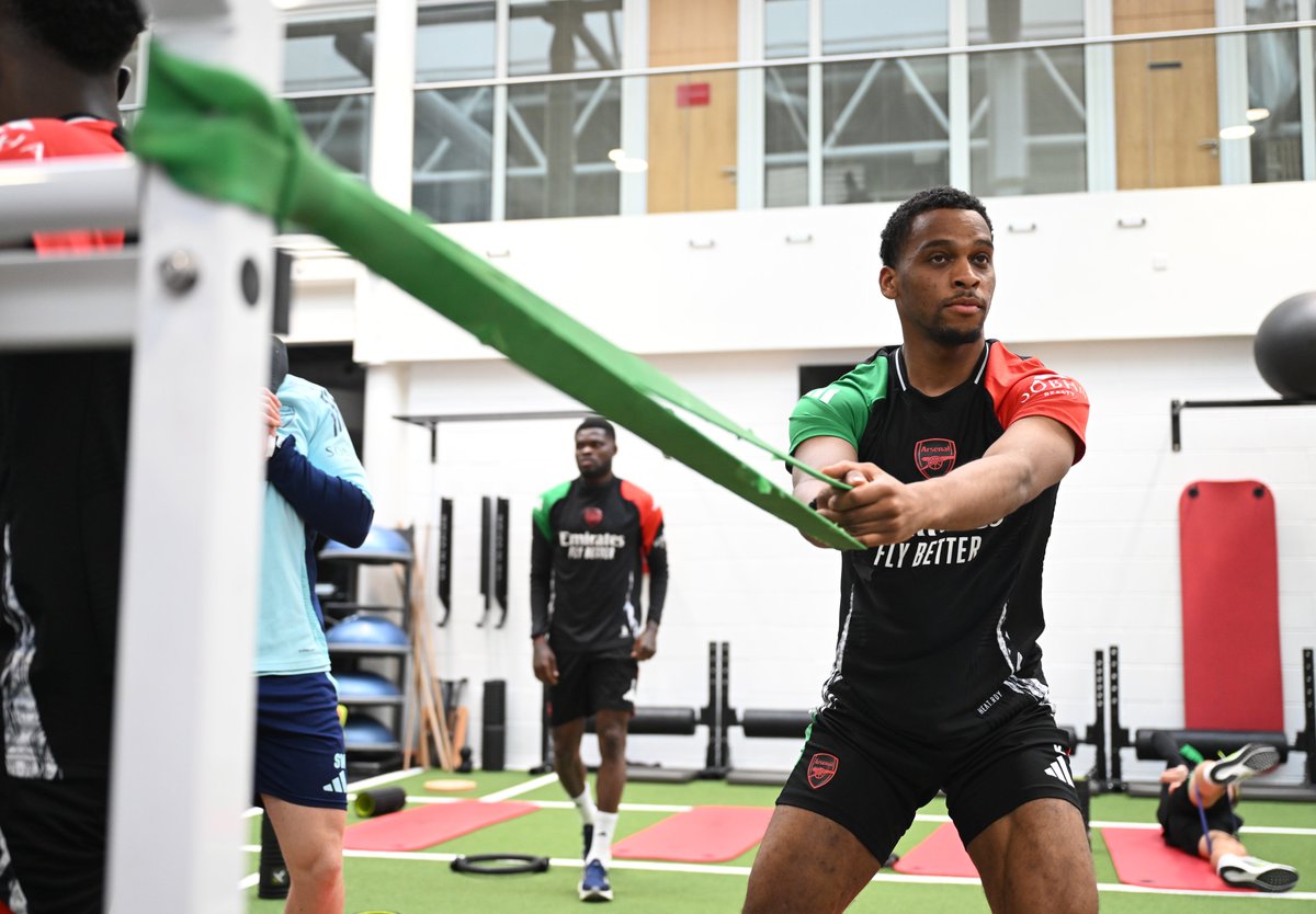 Arsenal's tweet image. Putting in the work.

📍 Sobha Realty Training Centre