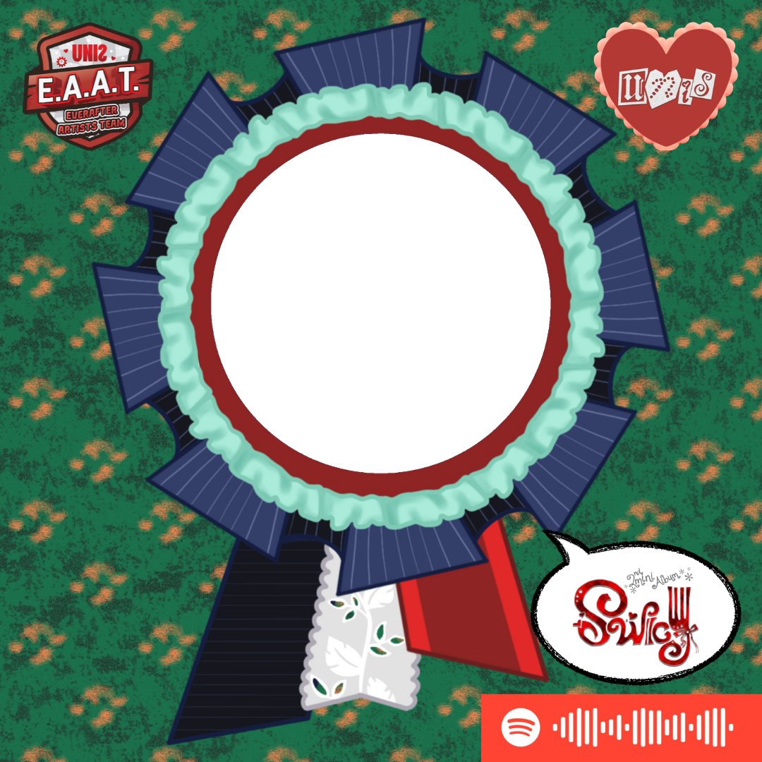 ea_artiststeam's tweet photo. Swicy fever is definitely on! Here's a ribbon/medal template for you to celebrate the start of a new era of UNIS. You can use this in your DP icon, appreciation post of your bias, etc.
Get it here๐https://t.co/aEyOUxkJ6q
#UNIS #SWICY #Unis_EAAT https://t.co/NrACk4qTY0