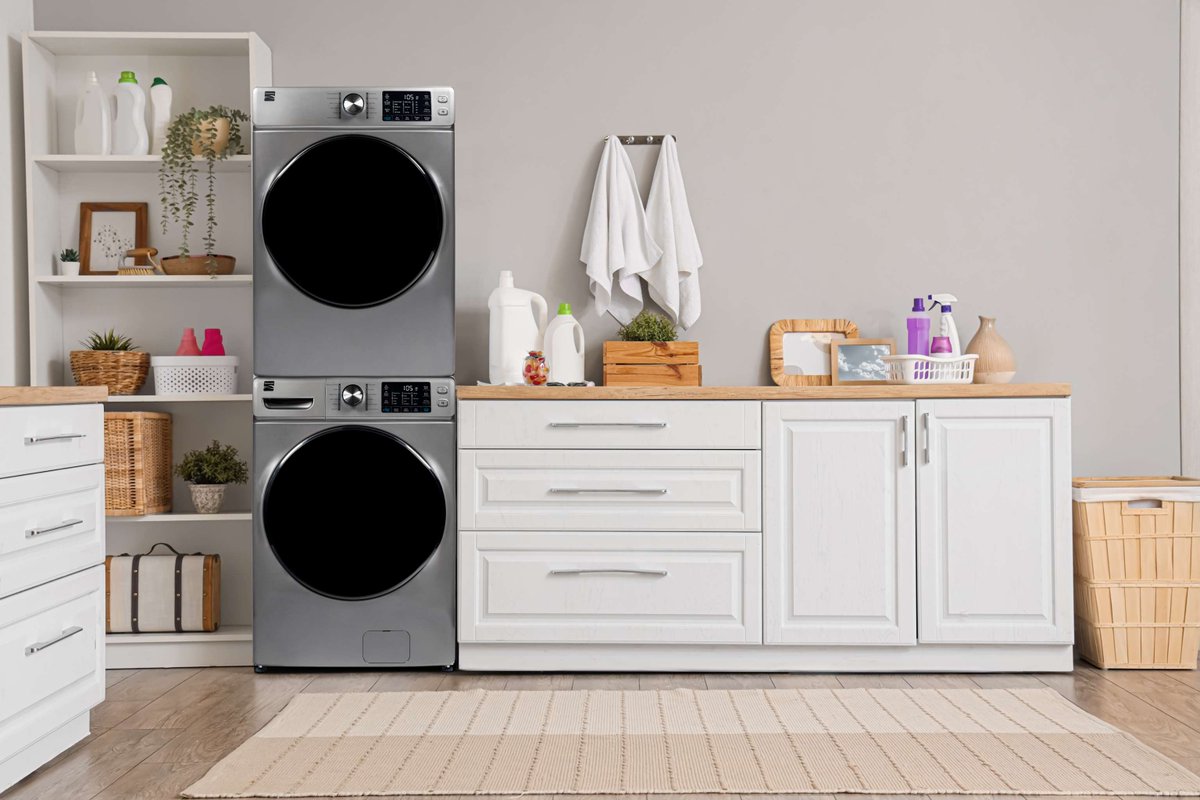Whether you're all about that classic side-by-side setup, stacking to save space, or creating a laundry aesthetic that deserves its own Pinterest board—Kenmore has you covered.  #Kenmore #HomeAppliances #LaundryGoals

Shop your ideas now on Amazon: ow.ly/u6FR50Vsyuu