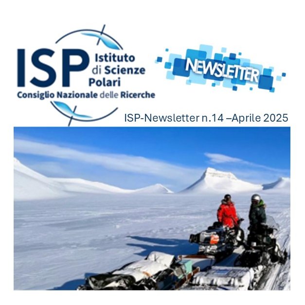 ❄️📢È uscita la nuova Newsletter n.14 
La trovate ai seguenti link 👇
❄️isp.cnr.it/index.php/en/n…
🇮🇹 isp.cnr.it/dmdocuments/Di…
🇬🇧isp.cnr.it/dmdocuments/Di…