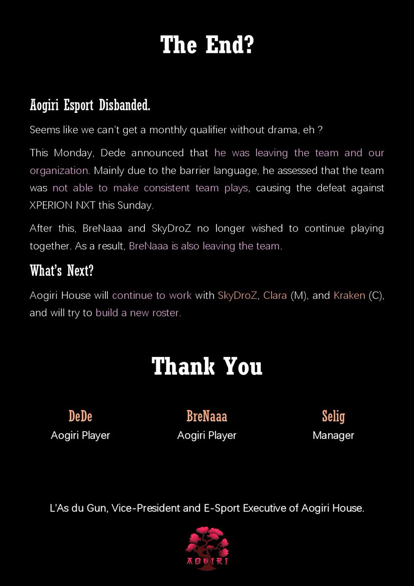 Aogiri House (@aogiriesport_) on Twitter photo 