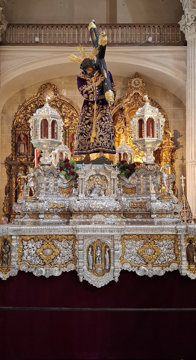 El Señor de PASIÓN ya está en su paso 

IMPOLUTO. ❤️

#SSantaSevilla25