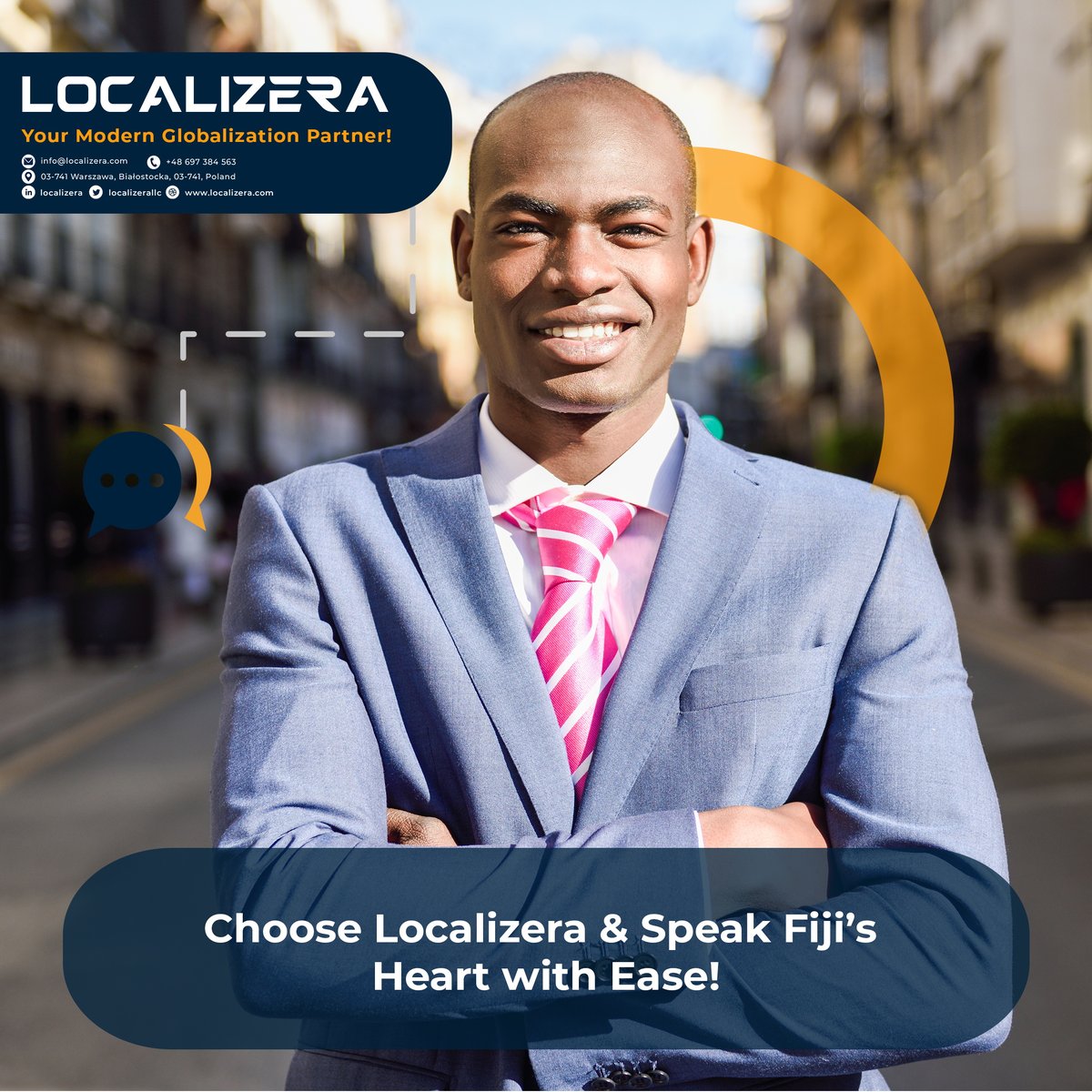 localizerallc's tweet image. Speak Fiji’s heart with ease! 🌺 Let Localizera help your message flow naturally in Fijian—bridging cultures, one word at a time. 
localizera.com/fijian-transla… 
#FijianFluency #Localizera