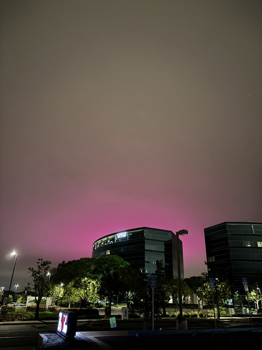 Brooke Martell (@brookemartell) on Twitter photo Those lights from Snap Dragon Stadium are reflecting off the clouds overhead making it look like a little pocket of pink glow this morning. <a href="/NWSSanDiego/">NWS San Diego</a> Those lights from Snap Dragon Stadium are reflecting off the clouds overhead making it look like a little pocket of pink glow this morning. <a href="/NWSSanDiego/">NWS San Diego</a>