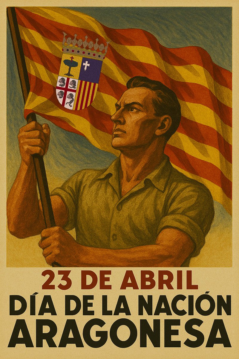 Luitar por o nuestro suenio, vivir en o nuestro llugar,
d'aquí en adebán, no se t'ha d'olbidar,
charrar a nuestra luenga y chuntos caminar.
Si tos queriz unir no podem reblar,
cal defender la identidat.

¡Feliz diya nazional d'Aragón a totz!
