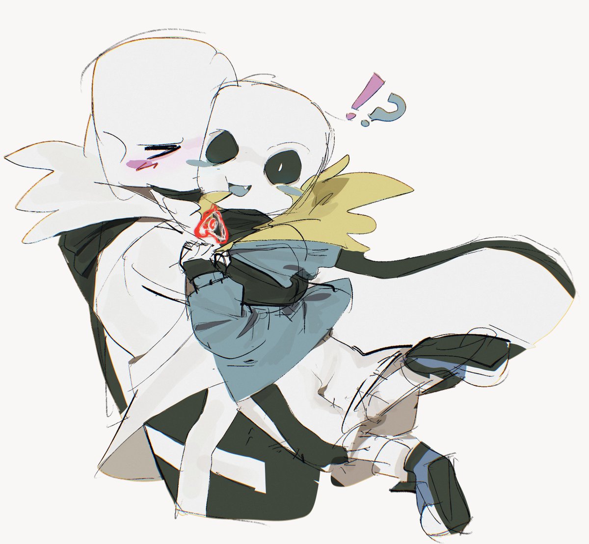 无差向.
---
#Undertale #undertaleau #killersans #crosssans #kross