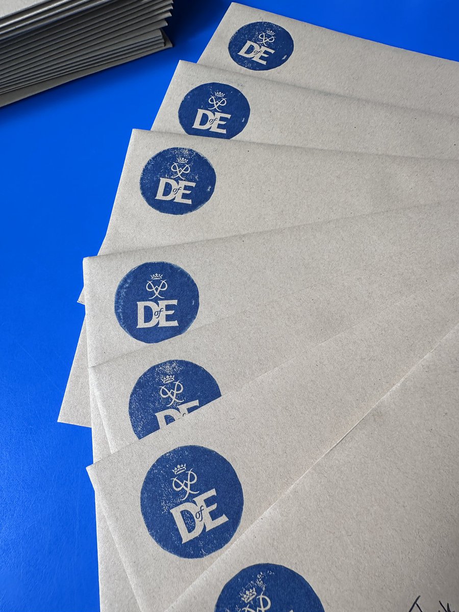 Lots of sectional certificates getting sent out today, celebrating all the hard work participants have put in over the last few months! 🎉 <a href="/DofE_BBG/">BBG DofE</a>