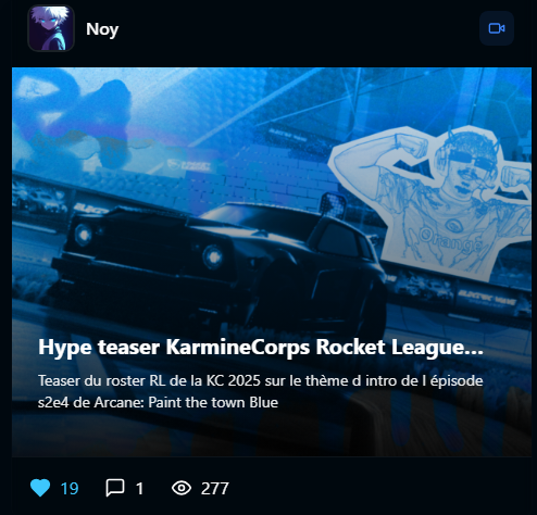 EsportCreate's tweet image. Vous êtes encore trop peu nombreux à être inscrits sur KCreate !

Rejoignez-nous pour soutenir les artistes de la #KCORP et découvrir leurs créations exclusives 🔥

Voici un petit aperçu de ce qui vous attend :

Juste ici : kcreate.fr