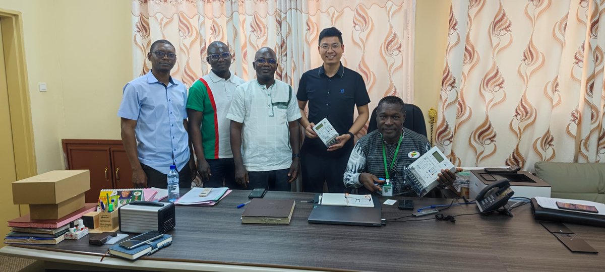 Szintersky's tweet photo. Buyi Energy Meter samples successfully test at SONABEL Burkina Faso, Contact us freely if you have any related inquiry for energy meters.

Olivia Ding
olivia@xzbuyi.cn
+86 15951977801(WhatsApp) https://t.co/rweZL37syp