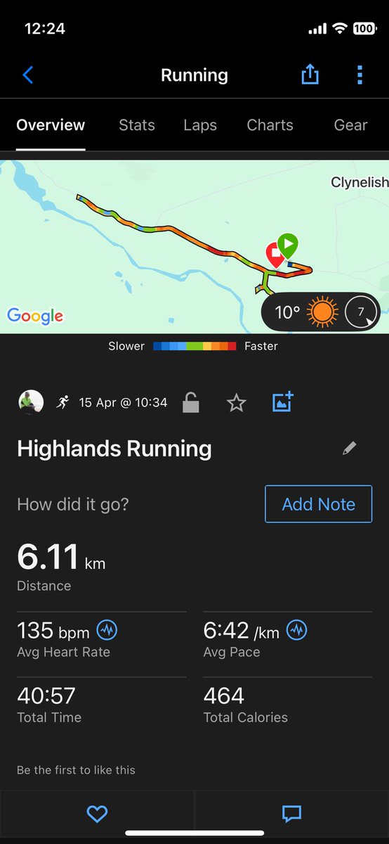 Post meeting run. Lovely day for it too 😬