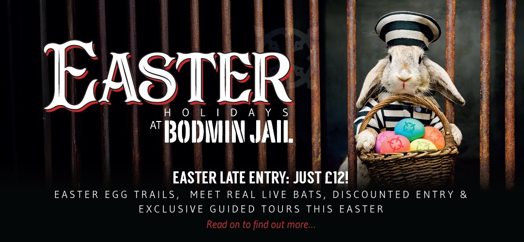 Seymac Distribution (@seymac_d) on Twitter photo Easter Holidays  <a href="/BodminJail1779/">Bodmin Jail</a> - This Easter, bring the family for an adventure through Cornwall's most historic Jail. 
With Self-Guided Entry for just £12 After 4pm, 
From 7th–21st April. mailchi.mp/seymacdistribu… Easter Holidays  <a href="/BodminJail1779/">Bodmin Jail</a> - This Easter, bring the family for an adventure through Cornwall's most historic Jail. 
With Self-Guided Entry for just £12 After 4pm, 
From 7th–21st April. mailchi.mp/seymacdistribu…