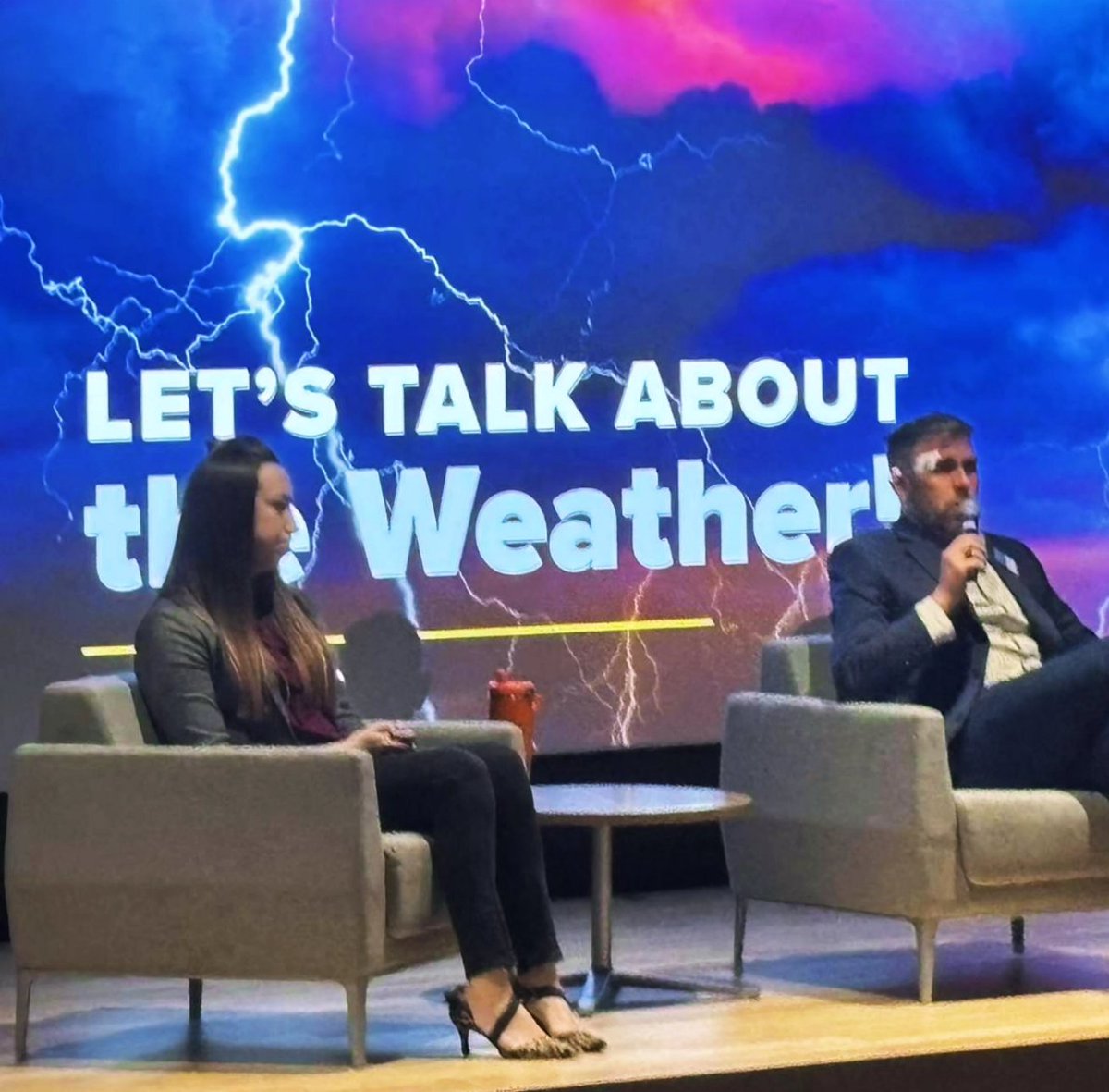 MissAshes92's tweet photo. Grateful to speak at @TowsonU last eve on WX and how we apply it in the public space to keep people safe. But also an opportunity to edu on Emergency Management, why we exist in government, and that DISASTERS START LOCAL!
#MakeLocalEMVisible #MoreThanFEMA #KnowYourLocalEMOffice https://t.co/hrQuUndeMX