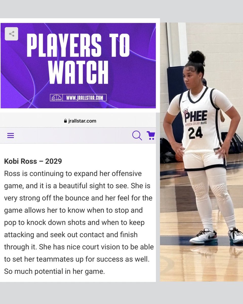 Kobi Ross (@kobiross24) on Twitter photo Thank you <a href="/JrAllStarBB/">Jr. All-Star Girls Basketball</a> <a href="/PriceJameson1/">Jameson Price</a> still crafting <a href="/Greg14Ross/">Greg Ross</a> <a href="/PheeElite/">Napheesa Collier Elite</a> <a href="/PheeEliteCOMO/">Napheesa Collier Elite COMO</a> <a href="/PapaBrum/">Harrison Brumley</a> <a href="/MrsBaller_3/">Aqua Bradley</a> <a href="/Ravi_Rambaran/">Ravi Rambaran</a> <a href="/PGHMissouri/">Prep Girls Hoops Missouri</a> <a href="/ProspectShowcse/">Prospect_ShowcaseWBB</a> <a href="/WWFE_RCT/">WeWorkforEverything Recruiting</a> <a href="/EconAdjunct/">Sidney A. Johnson</a> <a href="/573SportNetwork/">573 SN📢</a> <a href="/prosperprov/">PROSPER</a> <a href="/nxt1sports/">NXT 1</a> <a href="/TopPreps/">College Coach / College Scout / College Recruiter</a> <a href="/WorldExposureWB/">World Exposure Report Women’s Basketball</a> Thank you <a href="/JrAllStarBB/">Jr. All-Star Girls Basketball</a> <a href="/PriceJameson1/">Jameson Price</a> still crafting <a href="/Greg14Ross/">Greg Ross</a> <a href="/PheeElite/">Napheesa Collier Elite</a> <a href="/PheeEliteCOMO/">Napheesa Collier Elite COMO</a> <a href="/PapaBrum/">Harrison Brumley</a> <a href="/MrsBaller_3/">Aqua Bradley</a> <a href="/Ravi_Rambaran/">Ravi Rambaran</a> <a href="/PGHMissouri/">Prep Girls Hoops Missouri</a> <a href="/ProspectShowcse/">Prospect_ShowcaseWBB</a> <a href="/WWFE_RCT/">WeWorkforEverything Recruiting</a> <a href="/EconAdjunct/">Sidney A. Johnson</a> <a href="/573SportNetwork/">573 SN📢</a> <a href="/prosperprov/">PROSPER</a> <a href="/nxt1sports/">NXT 1</a> <a href="/TopPreps/">College Coach / College Scout / College Recruiter</a> <a href="/WorldExposureWB/">World Exposure Report Women’s Basketball</a>