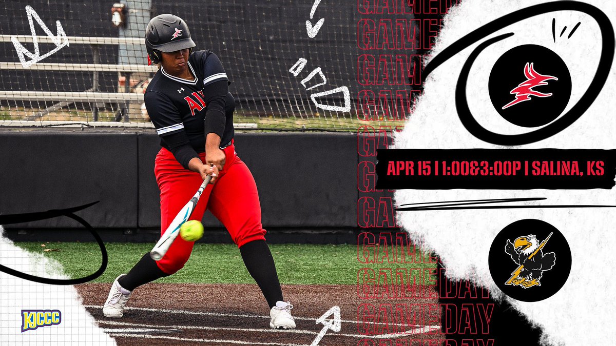 🥎GAMEDAY🥎

Red Devils start their road week vs the Cloud CCC Thunderbirds in a conference double header! This game will be at Bill Burke Complex on Field 8 in Salina, KS.

🆚 | CCCC T-Birds
⏰ | 1:00/3:00p
📍 | 1501 E Crawford St, Salina, KS  67401