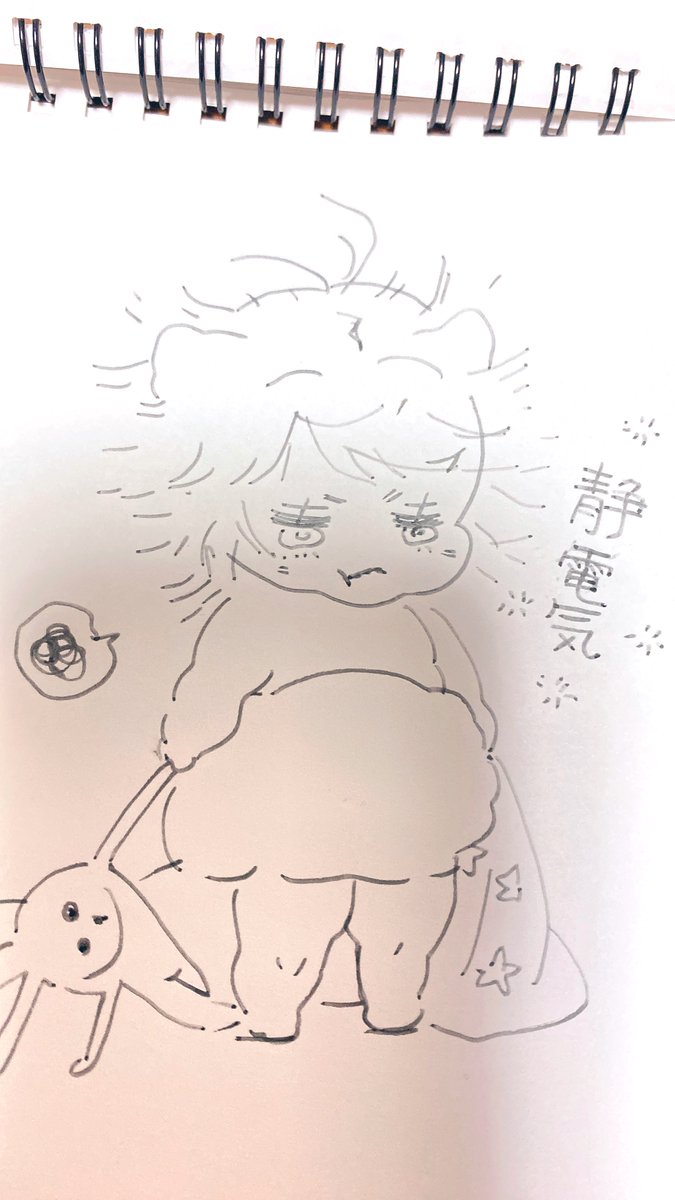 ふわふわぱちぱち🐱⚡ 
