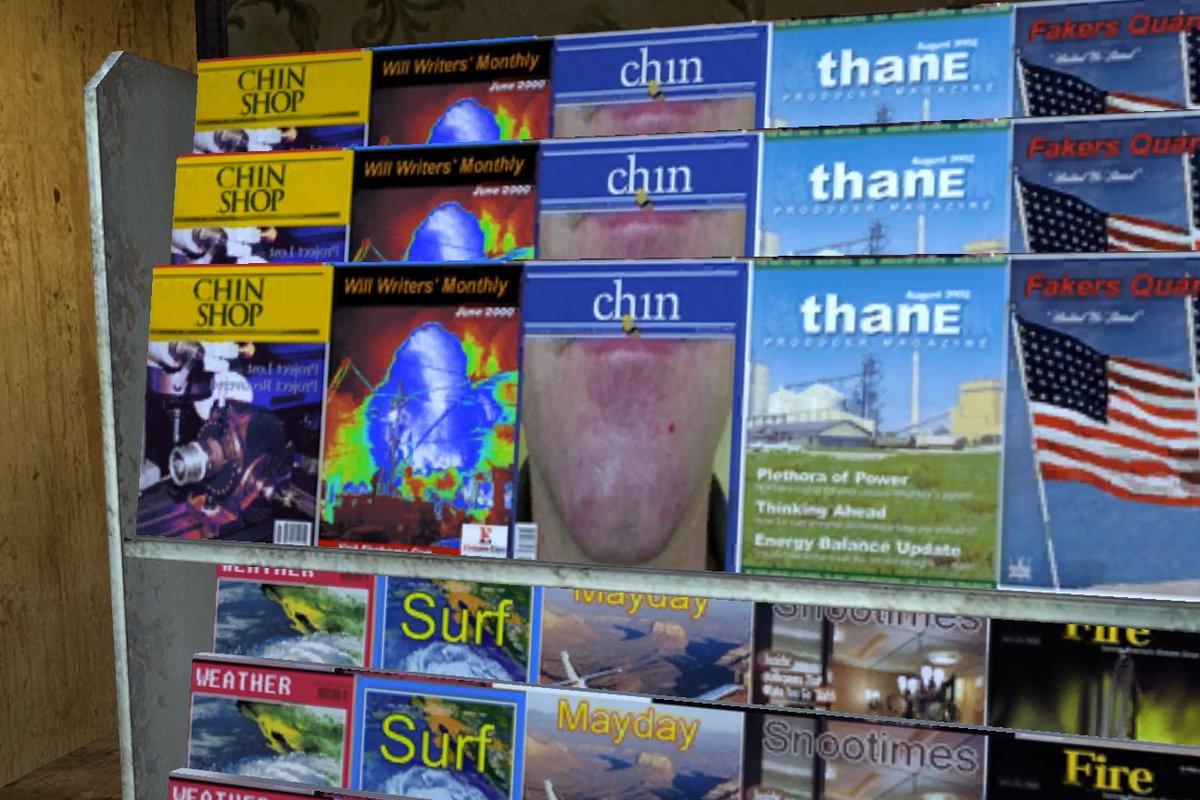 I will never not love the sheer randomness of 90/2000's RPGs. Don't forget to grab your issue of Chin.