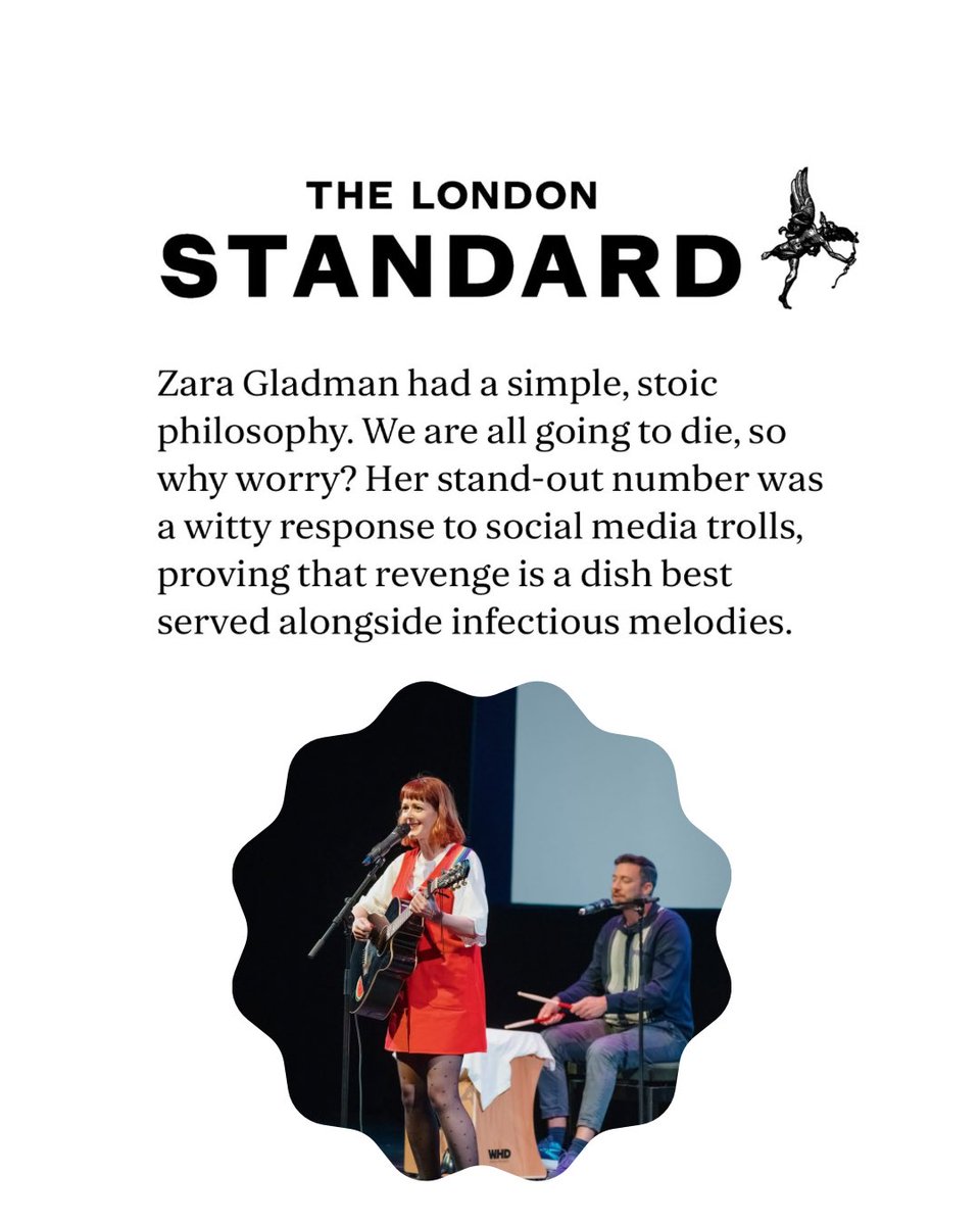 Some nice words from Funny Women and the London Standard from this weekend’s Musical Comedy Awards.

Come see me at the Fringe: edfringe.com/tickets/whats-…