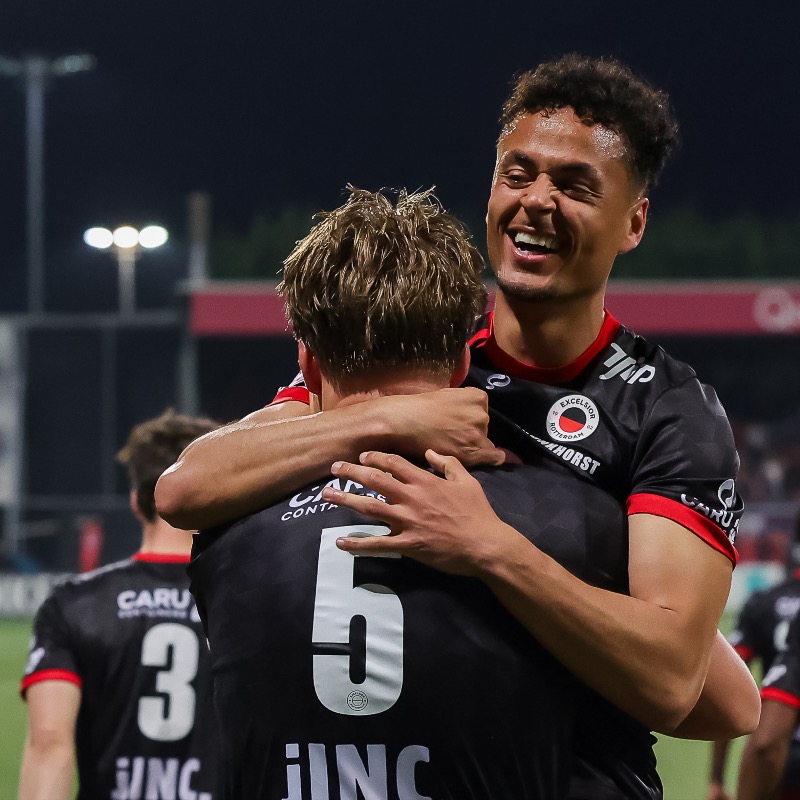 excelsiorrdam's tweet photo. +1 ⚽️ &amp; 🅰️ voor Ilias Bronkhorst

⚫️🔴 #exctop 2-0