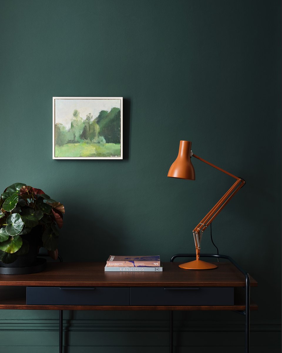 Explore four green hues in the Paint &amp; Paper Library palette that feel harmonious in south-facing rooms, which receive natural light throughout the day.
 
1. Sobek
2. Deep Water Green
3. Salvia
4. Nori