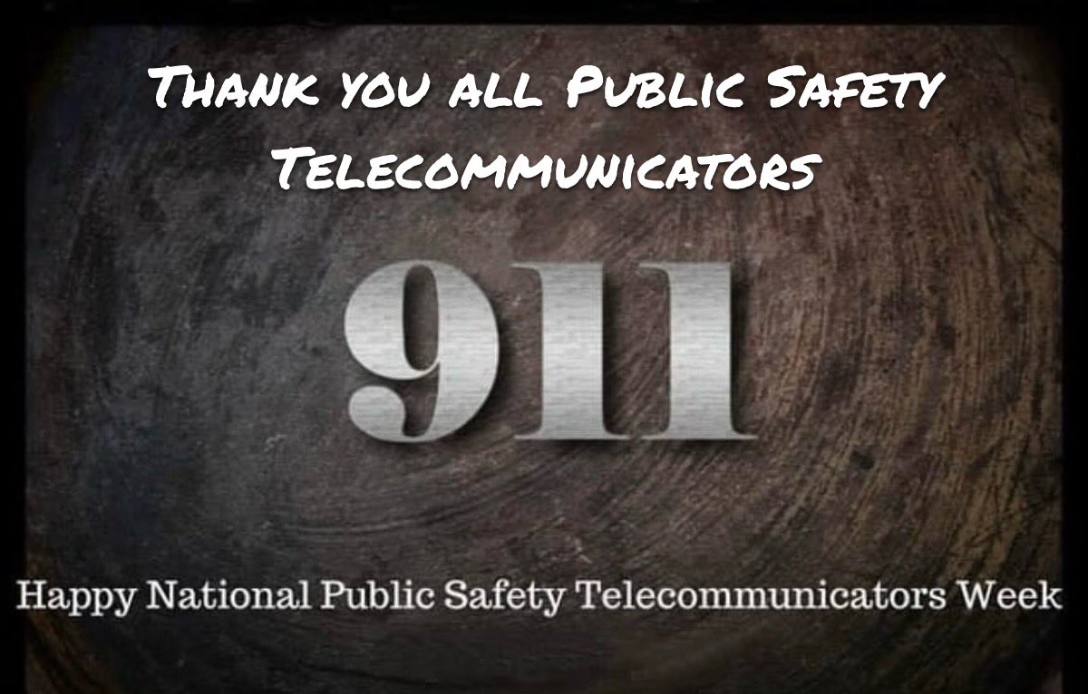It’s National Public Safety Telecommunicators Week! Our members want to recognize all Public Safety Communicators for always answering the call. They are the first voice you hear when you call 9-1-1 &amp; the unsung heroes working around the clock to protect Canadians 🇨🇦 

<a href="/opffa/">OPFFA</a>
