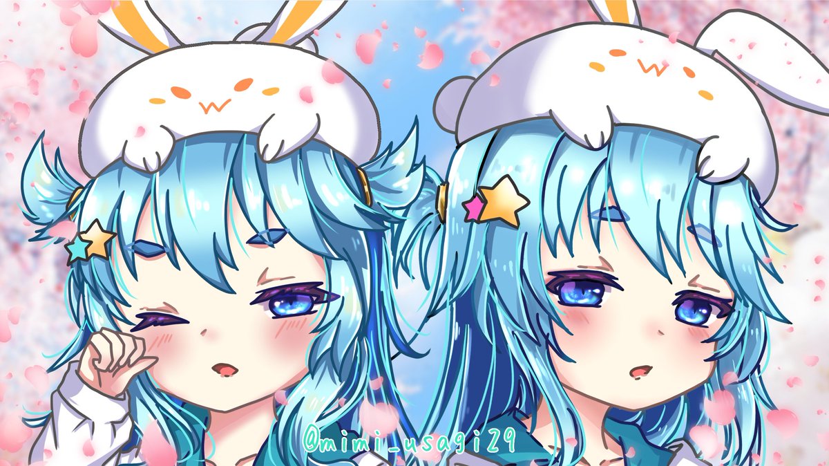 mimi_usagi29's tweet photo. らくがき！
この前ノアちゃん描いたからニアちゃんも描いた
ついでに二人くっつけてみた！ https://t.co/JdNVUIA9qr