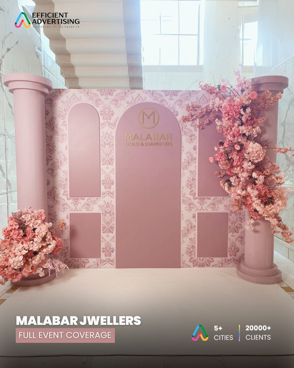 EfficientUAE's tweet image. 💎✨ Event Branding for Malabar Gold &amp;amp; Jewellers ✨💎

📞 Contact us today for your next luxury event setup!
📍 +971 42 71 1048
🌐 efficientadvt.com
🔗 linktr.ee/efficientuae

#MalabarGold #EventBranding #CustomBackdrop #EfficientAdvt #LuxuryEvents #DubaiBranding
