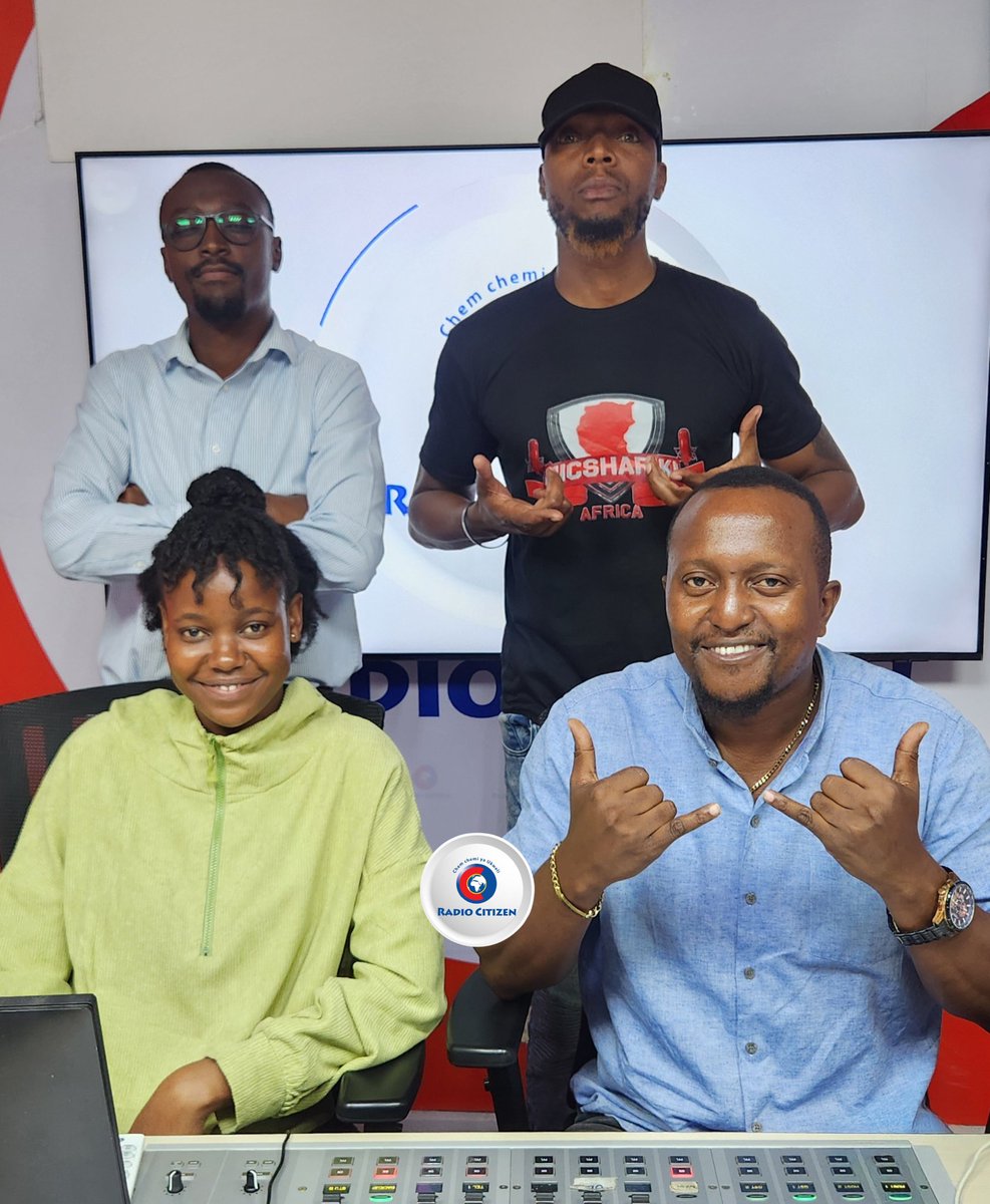 Radio Citizen (@radiocitizenfm) on Twitter photo Mambo vipi? Kawaida mambo mseto ndani ya Radio Citizen FM . Hii leo ni jumanne kumaanisha kuwa ni siku ya HipHop yaani #MsetoHipHopTuesday .
Ungana naye <a href="/mzaziwillytuva/">Mzazi Willy M. Tuva</a> <a href="/sellyamutabi/">Kadot</a> <a href="/djflashkenya/">DJ Flash Kenya</a> na <a href="/dorcas_owano/">Dorcas Owano</a>
#MsetoHipHopTuesday!
#RadioNumberOne Mambo vipi? Kawaida mambo mseto ndani ya Radio Citizen FM . Hii leo ni jumanne kumaanisha kuwa ni siku ya HipHop yaani #MsetoHipHopTuesday .
Ungana naye <a href="/mzaziwillytuva/">Mzazi Willy M. Tuva</a> <a href="/sellyamutabi/">Kadot</a> <a href="/djflashkenya/">DJ Flash Kenya</a> na <a href="/dorcas_owano/">Dorcas Owano</a>
#MsetoHipHopTuesday!
#RadioNumberOne