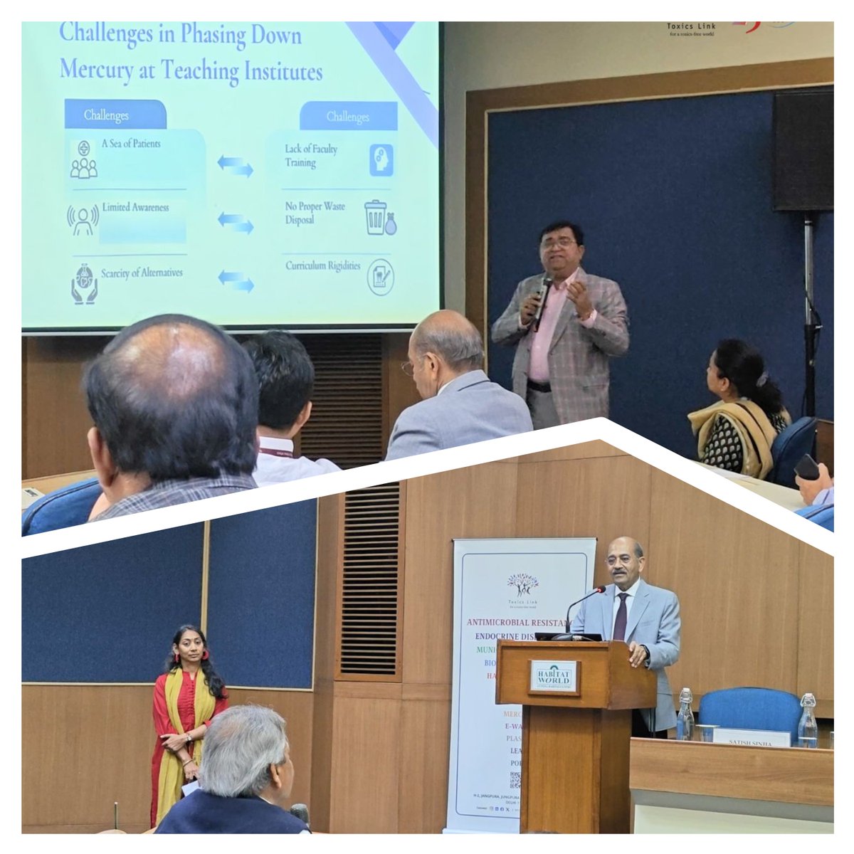 toxicslink's tweet image. Toxics Link organised a conference in New Delhi on Advancing Mercury-Free Dentistry in India where speakers and participants unanimously agreed to making concerted efforts toward its complete phase-out. #mercuryamalgam #environment #dentistry #banmercuryfromdentistry