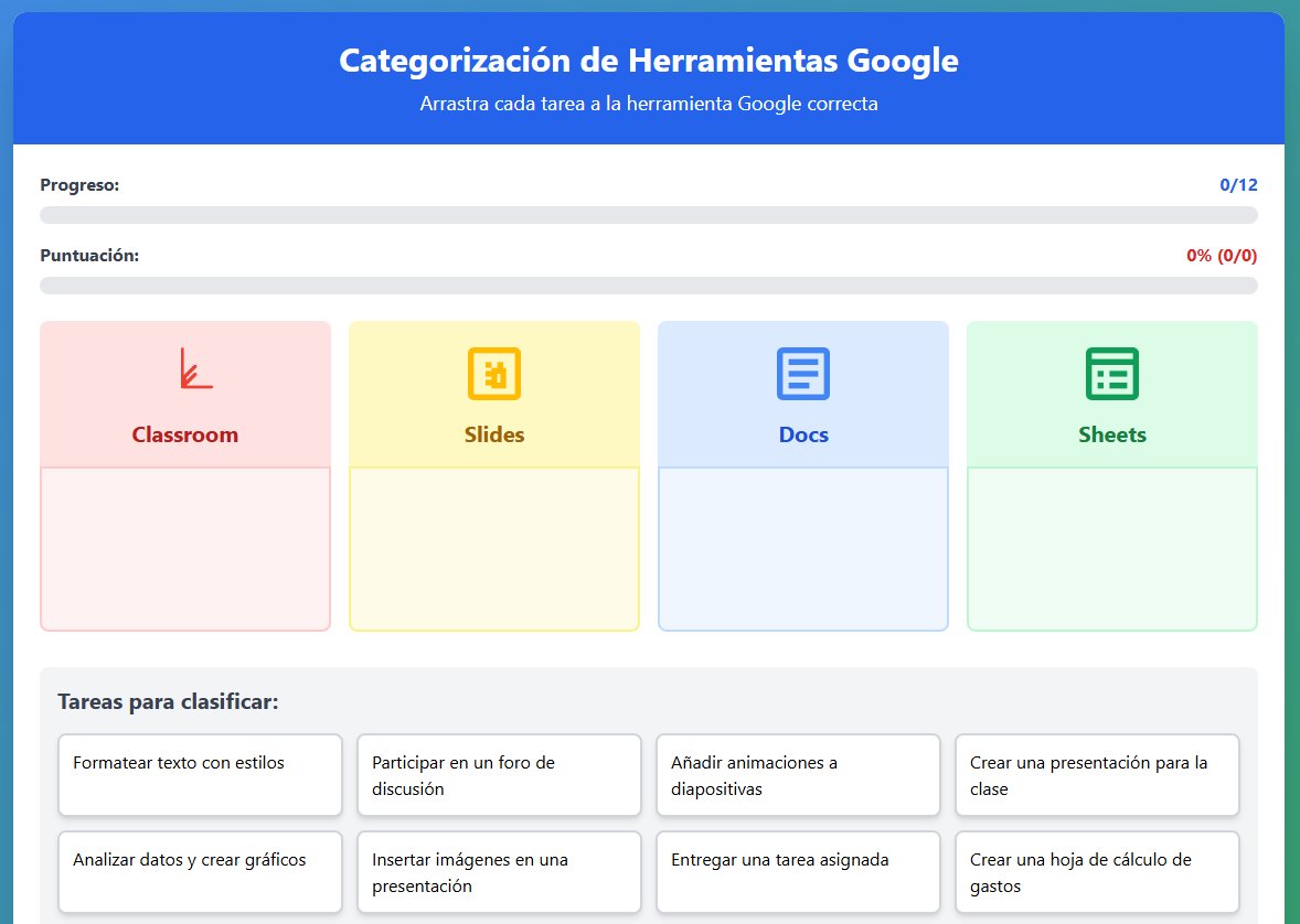 ¡Ya no he podido aguantarme más! Primer juego creado en Canva. Juego de arrastrables sobre herramientas Google. Sigo sorprendido con la facilidad y rapidez con la que se pueden crear juegos educativos 🤯 herramientasgoogle.my.canva.site